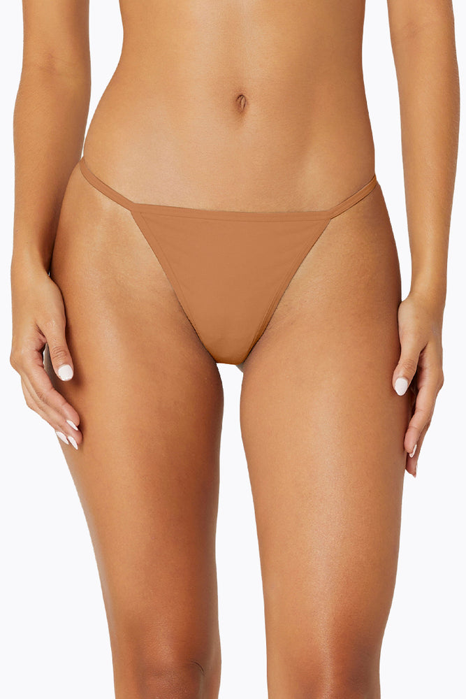 
                      
                        Organic Cotton String Thong Caramel
                      
                    