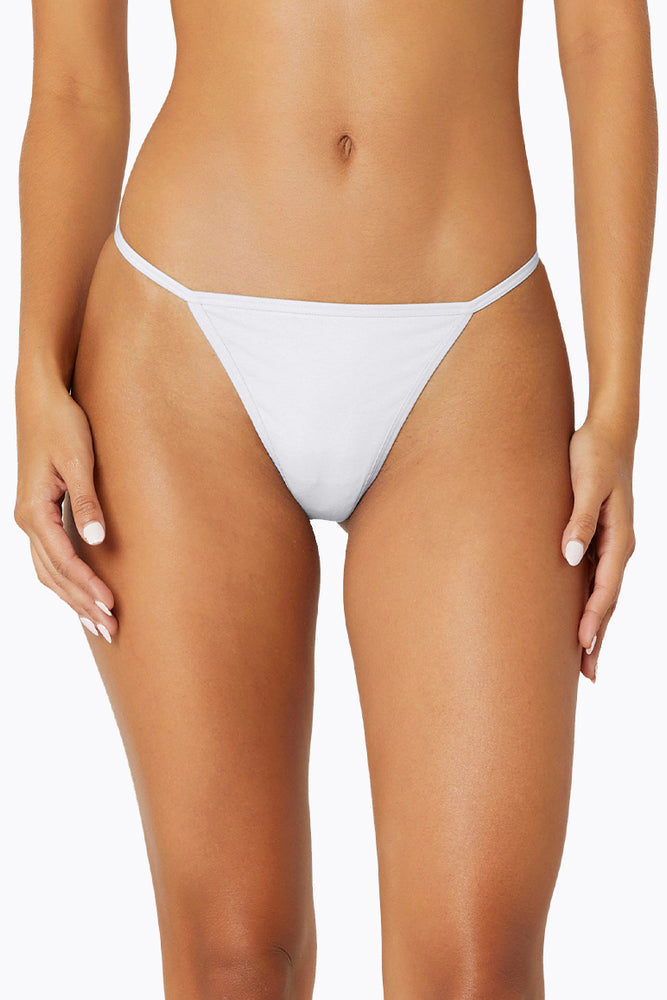 
                      
                        Organic Cotton String Thong White
                      
                    